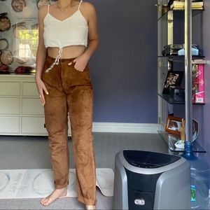 Vintage suede pants